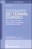 Dizionario dei termini giuridici