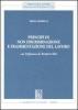 Principi di non discriminazione e frammentazione del lavoro