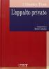 L' appalto privato