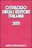 Catalogo degli editori italiani 2011