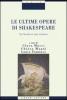 Le ultime opere di Shakespeare. Da �Pericle� al caso �Cardenio�