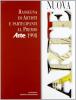 Nuova arte. Rassegna di artisti e partecipanti al Premio �Arte� 1998