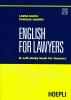 English for lawyers. Con floppy disk