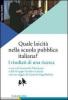Quale laicit� nella scuola pubblica italiana? I risultati di una ricerca