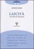 Laicit�. Un'idea da ripensare