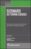 Dizionario dei termini giuridici