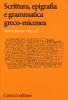 Scrittura e grammatica greco-micenea