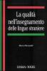 La qualit� nell'insegnamento delle lingue straniere