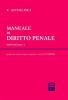 Manuale di diritto penale. Parte speciale vol.1