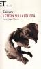 Lettera sulla felicit�