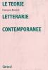 Le teorie letterarie contemporanee