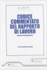 Codice commentato del rapporto di lavoro