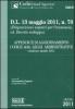 Appendice di aggiornamento al codice delle leggi amministrative. Aprile 2011