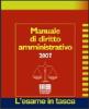 Manuale di diritto amministrativo