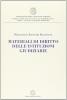 Materiali di diritto delle istituzioni giudiziarie