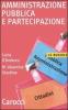 Amministrazione pubblica e partecipazione