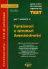 Test per i concorsi a funzionari e istruttori amministrativi