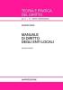 Manuale di diritto degli enti locali