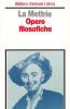 Opere filosofiche
