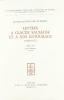 Lettres a Claude Saumaise et a son entourage (1620-1637)