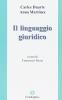 Il linguaggio giuridico
