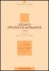 Lezioni di istituzioni matematiche. 1� modulo. Numeri, strutture, calcolatori
