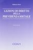 Lezioni di diritto della previdenza sociale