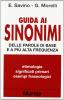 Guida ai sinonimi delle parole di base e a pi� alta frequenza