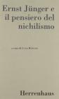 Ernst J�nger e il pensiero del nichilismo