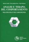 Analisi e terapia del comportamento nell'infanzia e nell'adolescenza