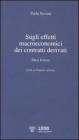 Sugli effetti macroeconomici dei contratti derivati. Dieci lezioni. Ediz. italiana e inglese