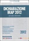 Dichiarazione Irap 2012. eBook