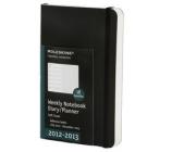 Moleskine 18 mesi � Agenda Weekly Notebook  - Pocket - Copertina morbida nera 2012-2013