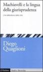 Machiavelli e la lingua della giurisprudenza. eBook