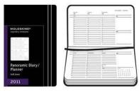 Moleskine 12 mesi - Panoramic Diary - Pocket - Copertina rigida nera 2011