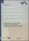 Memento delle propriet� e delle caratteristiche dei materiali da costruzione. eBook