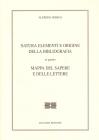 Natura, elementi e origine della bibliografia