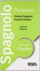 Dizionario Herder italiano-spagnolo, espa�ol-italiano. Ediz. compatta