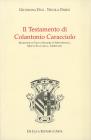 Il Testamento di Colantonio Caracciolo marchese di Vico e signore di Montefusco, Motta Placanica, Torrecuso