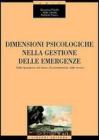 Dimensioni psicologiche nella gestione delle emergenze. eBook