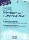 Elementi di diritto costituzionale e amministrativo. eBook