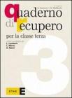 Quaderno di recupero. Per le Scuole superiori vol.3