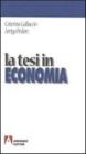 La tesi in economia