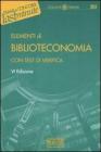 Elementi di Biblioteconomia. eBook
