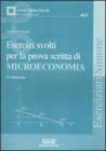 Esercizi svolti per la prova di scritta di microeconomia