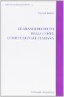 Le grandi decisioni della Corte costituzionale italiana