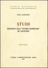 Studi intorno alle �Storie filippiche� di Giustino (1925)