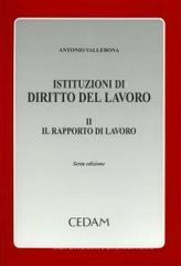 Istituzioni di diritto del lavoro vol.1