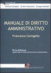Manuale di diritto amministrativo Manuale di diritto amministrativo
