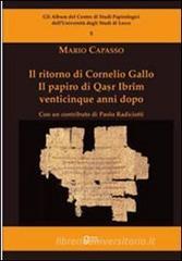 Il ritorno di Cornelio Gallo Il ritorno di Cornelio Gallo